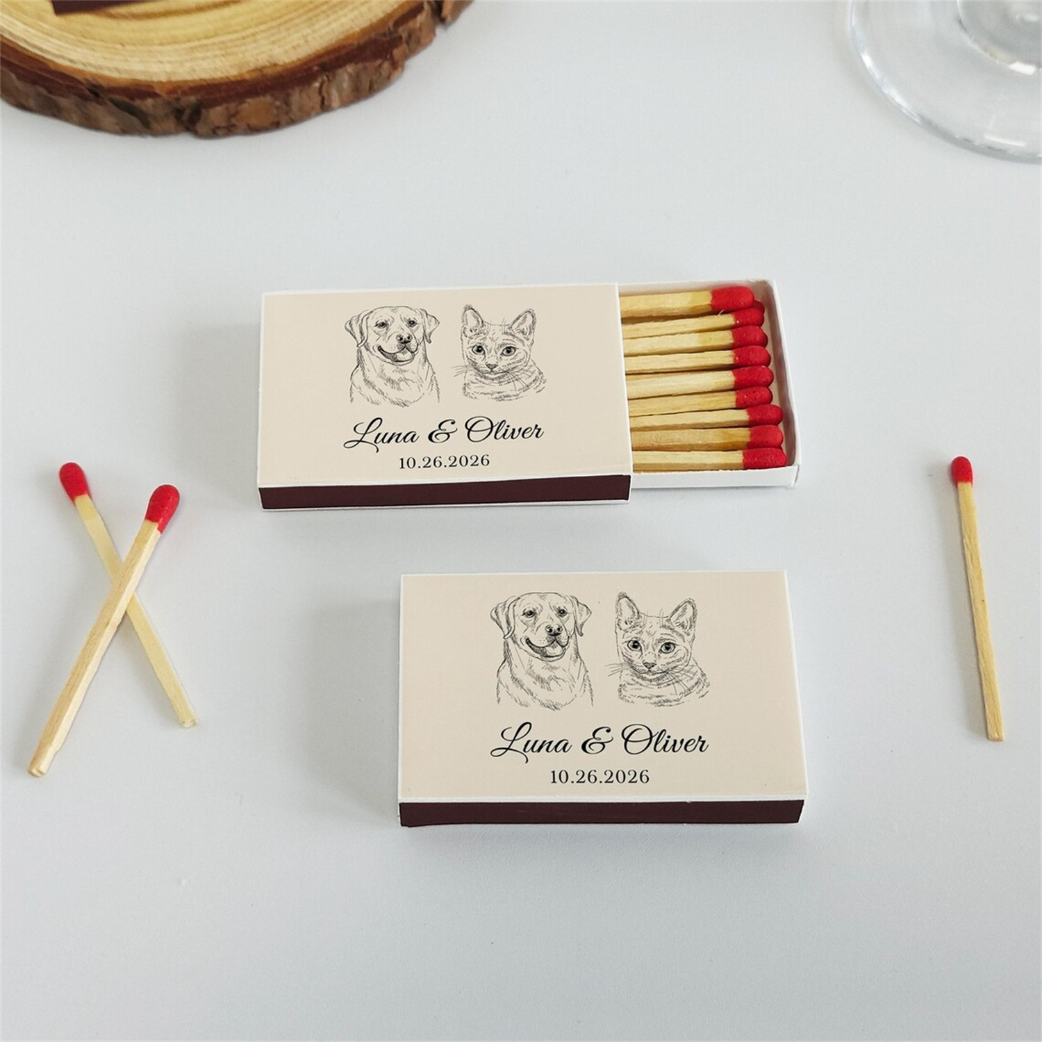 Boîtes d'allumettes personnali - Party Games Name avis et prix